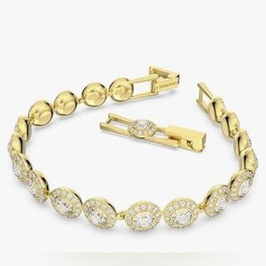 Swarovski Una Angelic Bracelet White Gold-Tone Plated